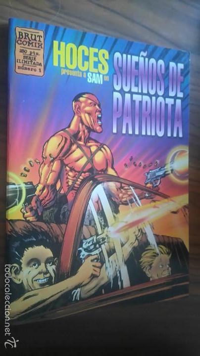 C&oacute;mics: SUE&Ntilde;OS DE PATRIOTA. HOCES. SAM. BRUT COMIX. LA CUPULA. BUEN ESTADO E8 2 - Foto 1