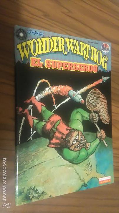 C&oacute;mics: WONDER WARTHOG. EL SUPERSERDO. 4. BUEN ESTADO. LA CUPULA. BRUT COMIX. C - Foto 1