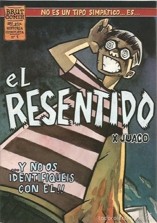 C&oacute;mics: EL RESENTIDO # 1 (LA CUPULA,1996) - BRUT COMIX - JUACO - Foto 1