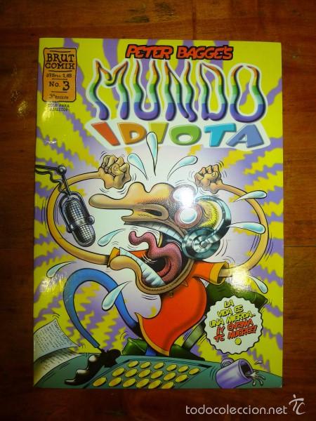 C&oacute;mics: BAGGE, Peter. Mundo idiota. N&ordm; 3. (Brut Comix) - Foto 1