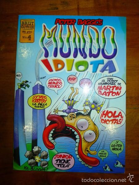 C&oacute;mics: BAGGE, Peter. Mundo idiota. N&ordm; 4. (Brut Comix) - Foto 1