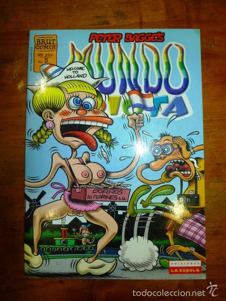 C&oacute;mics: BAGGE, Peter. Mundo idiota. N&ordm; 5. (Brut Comix) - Foto 1