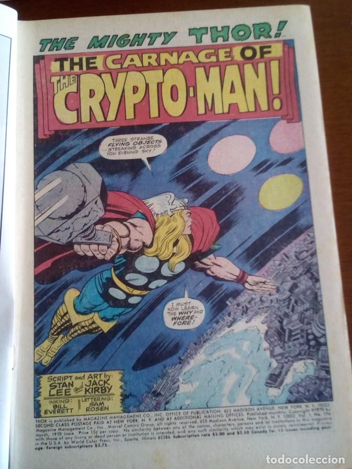 C&oacute;mics: THOR N 174 USA  A&Ntilde;O 1970  L4P3 - Foto 3