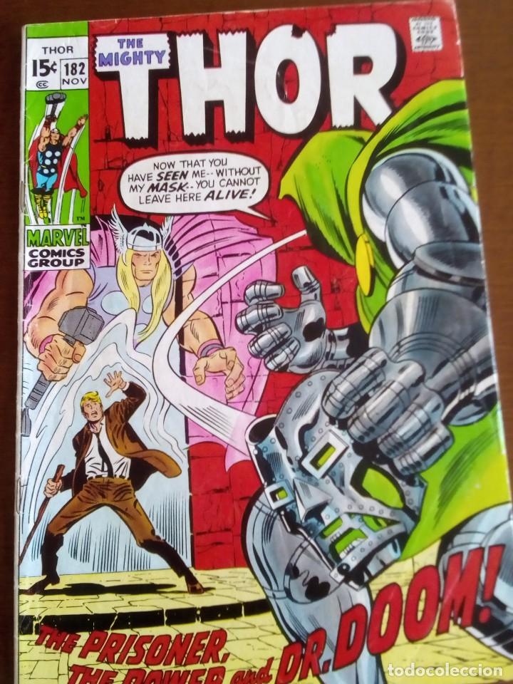 C&oacute;mics: THOR N 182 USA A&Ntilde;O 1970 L4P3 - Foto 1