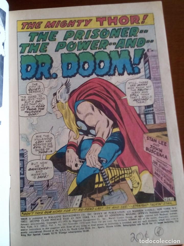 C&oacute;mics: THOR N 182 USA A&Ntilde;O 1970 L4P3 - Foto 3