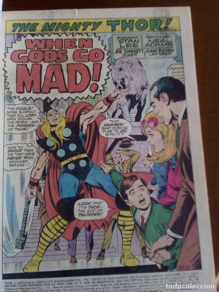 C&oacute;mics: THOR N 180 USA A&Ntilde;O 1970 L4P3 - Foto 3