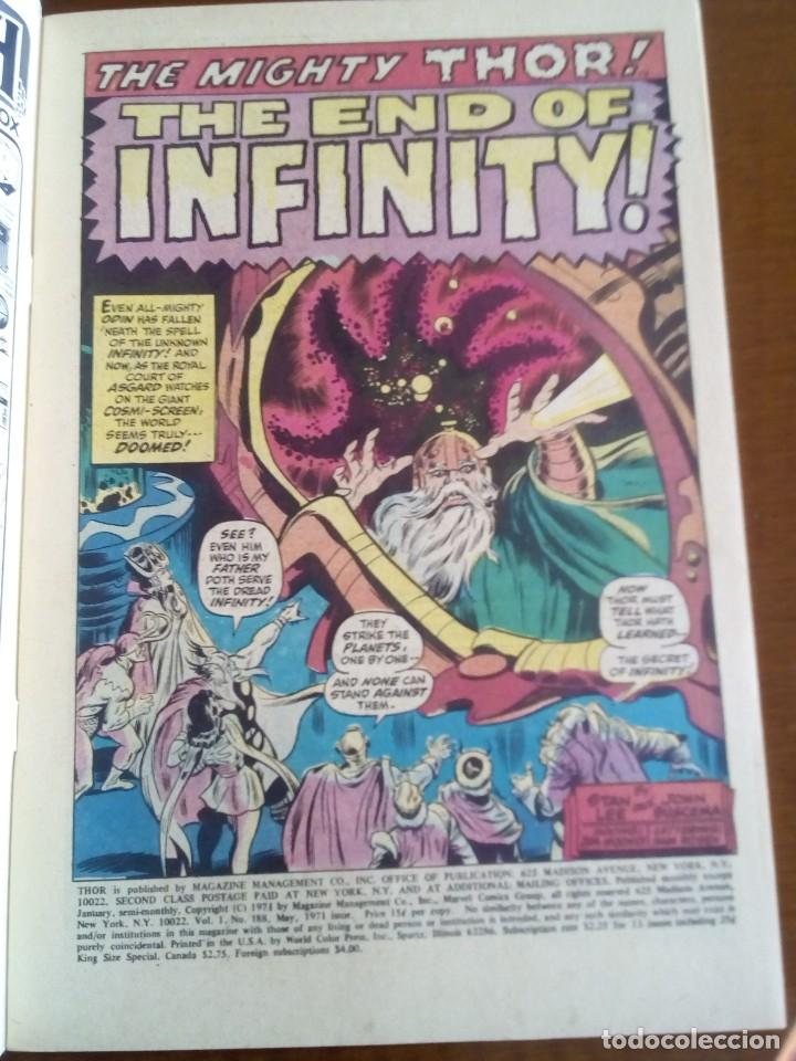 C&oacute;mics: THOR N 188 USA A&Ntilde;O 1971  L4P3 - Foto 3