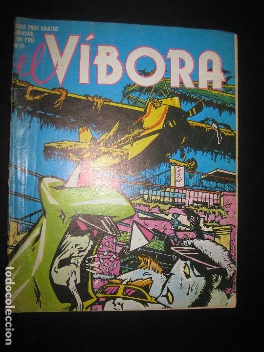 C&oacute;mics: EL VIBORA N&ordm; 49. PORTADA SENTO. EDICIONES LA CUPULA - Foto 1