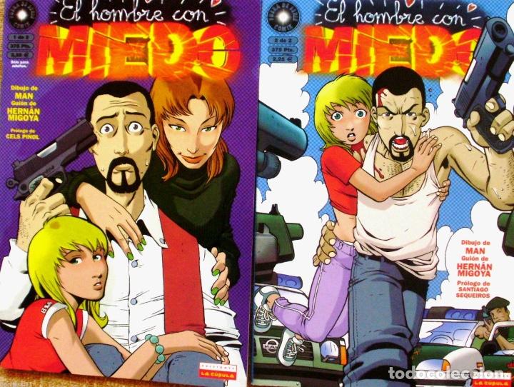 C&oacute;mics: Lote de 2 Comics de El hombre con miedo - Foto 1
