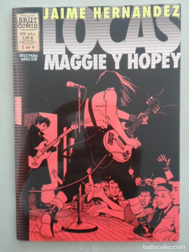 LOCAS: MAGGIE Y HOPEY Nº 1 (DE 6) - POSIBLE ENVÍO GRATIS - LA CÚPULA / BRUT COMIX - JAIME HERNANDEZ (Tebeos y Comics - La Cúpula - Comic USA)