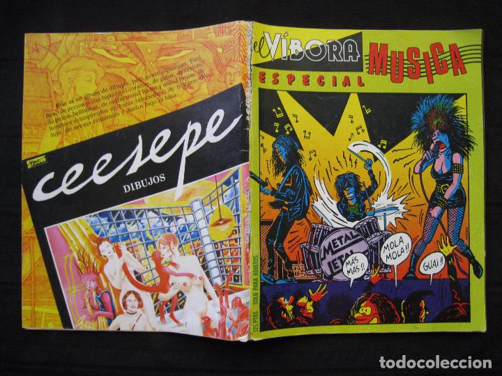 C&oacute;mics: EL VIBORA ESPECIAL MUSICA. - Foto 3