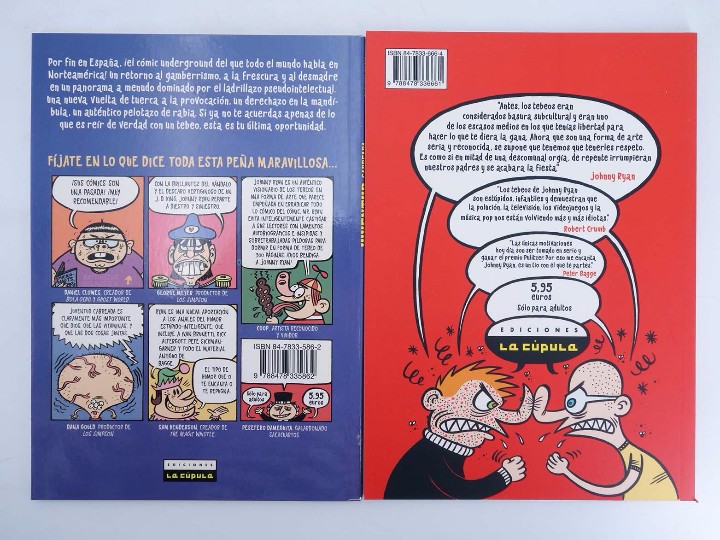 C&oacute;mics: JUVENTUD CABREADA 1 y 2. COMPLETA (Johnny Ryan) La C&uacute;pula, 2004. OFRT antes 5,95E - Foto 2