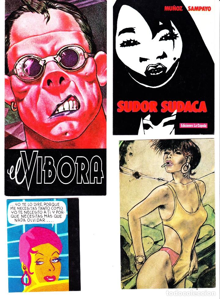 C&oacute;mics: 5 TARJETAS POSTALES Y 4 PROMOCIONALES EDICIONES LA CUPULA - Foto 1