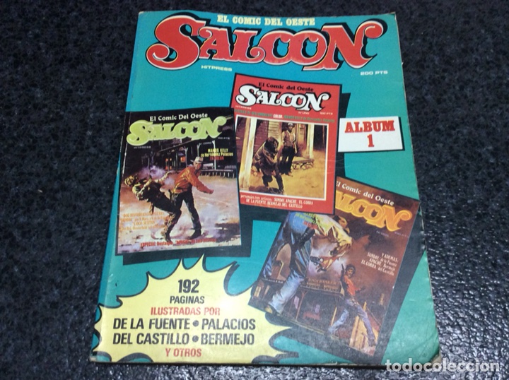 C&oacute;mics: SALOON ELCOMIC DEL OESTE - TOMO RECOPILATORIO CON LOS N&ordm; 0,1 Y 2 - Foto 1