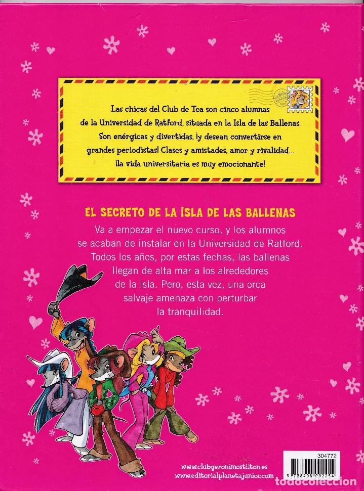 C&oacute;mics: V29- EL SECRETO DE LA ISLA DE LAS BALLENAS de TEA STILTON de 2.008 - Foto 3