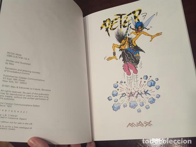 Cómics: Comic - Peter Pank - Max - Edicion U.S.A - Editado en 1991 por Catalan Communications - Foto 3 - 127542987