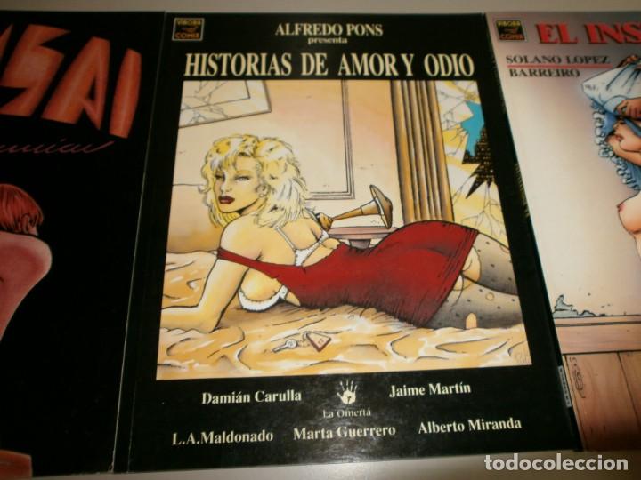 C&oacute;mics: lote vibora comix ediciones la cupula buen estado - Foto 3