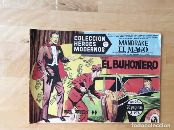 C&oacute;mics: Mandrake el Mago.Coleccion H&eacute;roes Modernos.Numero 28 - Foto 1