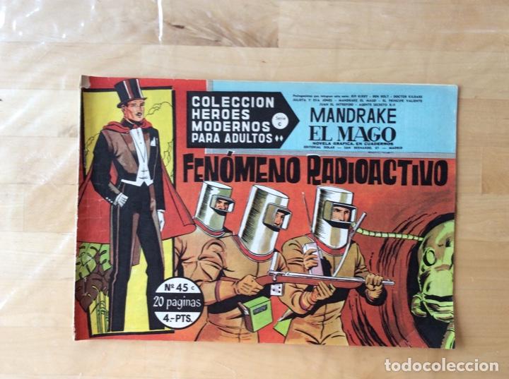 C&oacute;mics: Mandrake el Mago.Coleccion H&eacute;roes Modernos.Numero 45 - Foto 1