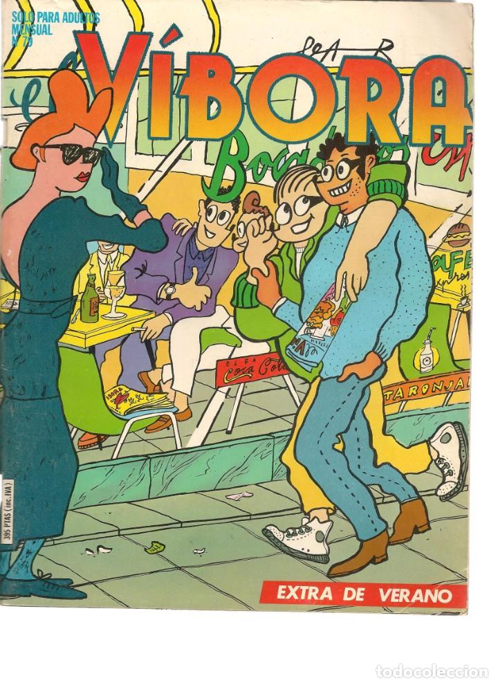 C&oacute;mics: EL V&Iacute;BORA. N&ordm; 79. EXTRA DE VERANO.  EDICIONES LA C&Uacute;PULA  (ST/MG.A) - Foto 1