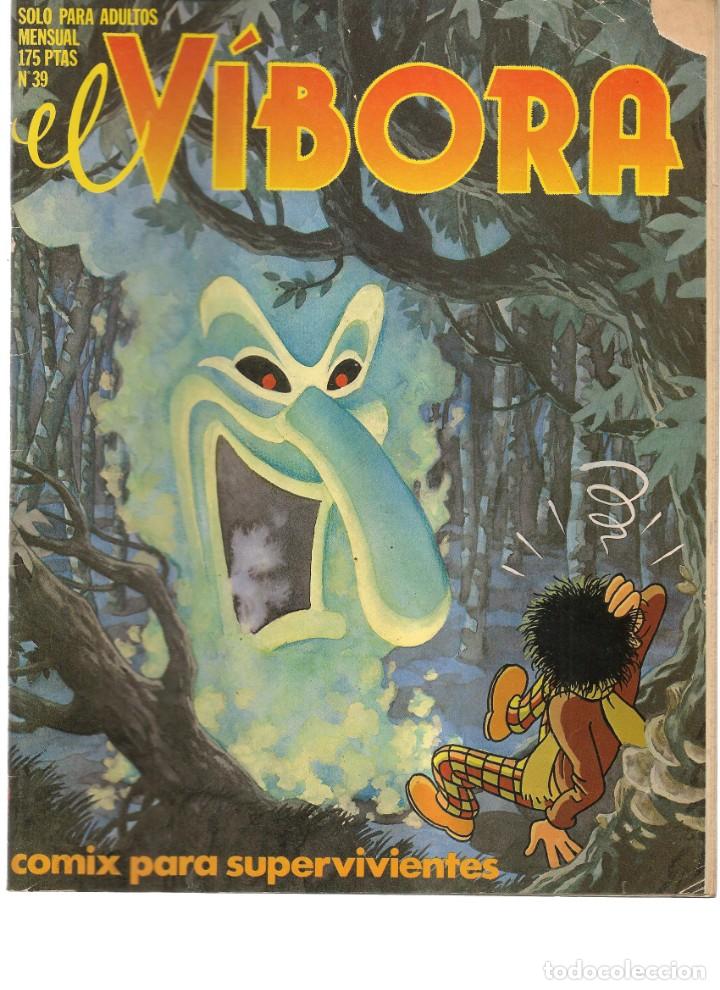 C&oacute;mics: EL V&Iacute;BORA. N&ordm; 39.  EDICIONES LA C&Uacute;PULA (ST/MG.A) - Foto 1