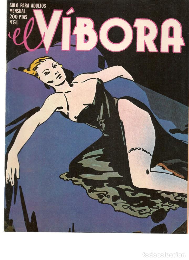 C&oacute;mics: EL V&Iacute;BORA. N&ordm; 51. EDICIONES LA C&Uacute;PULA (ST/MG.A) - Foto 1