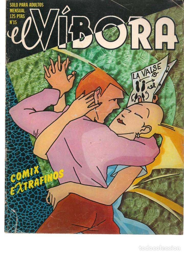 C&oacute;mics: EL V&Iacute;BORA. N&ordm; 15. EDICIONES LA C&Uacute;PULA (ST/MG.A) - Foto 1