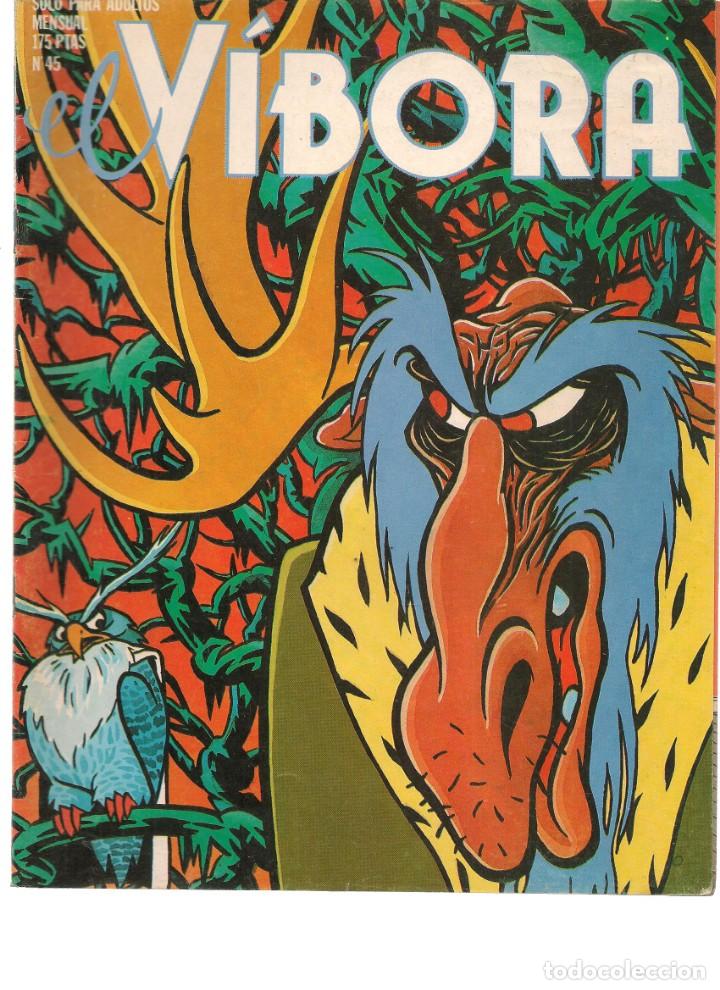 C&oacute;mics: EL V&Iacute;BORA. N&ordm; 45. EDICIONES LA C&Uacute;PULA (ST/MG.A) - Foto 1