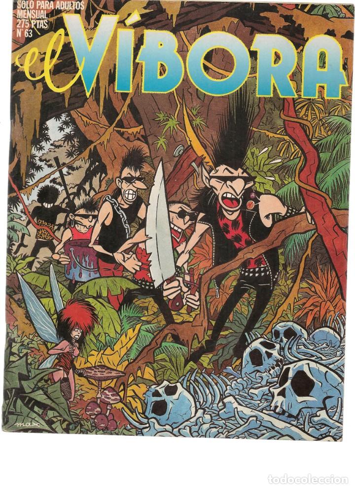 C&oacute;mics: EL V&Iacute;BORA. N&ordm; 63, EDICIONES LA C&Uacute;PULA (ST/MG.A) - Foto 1