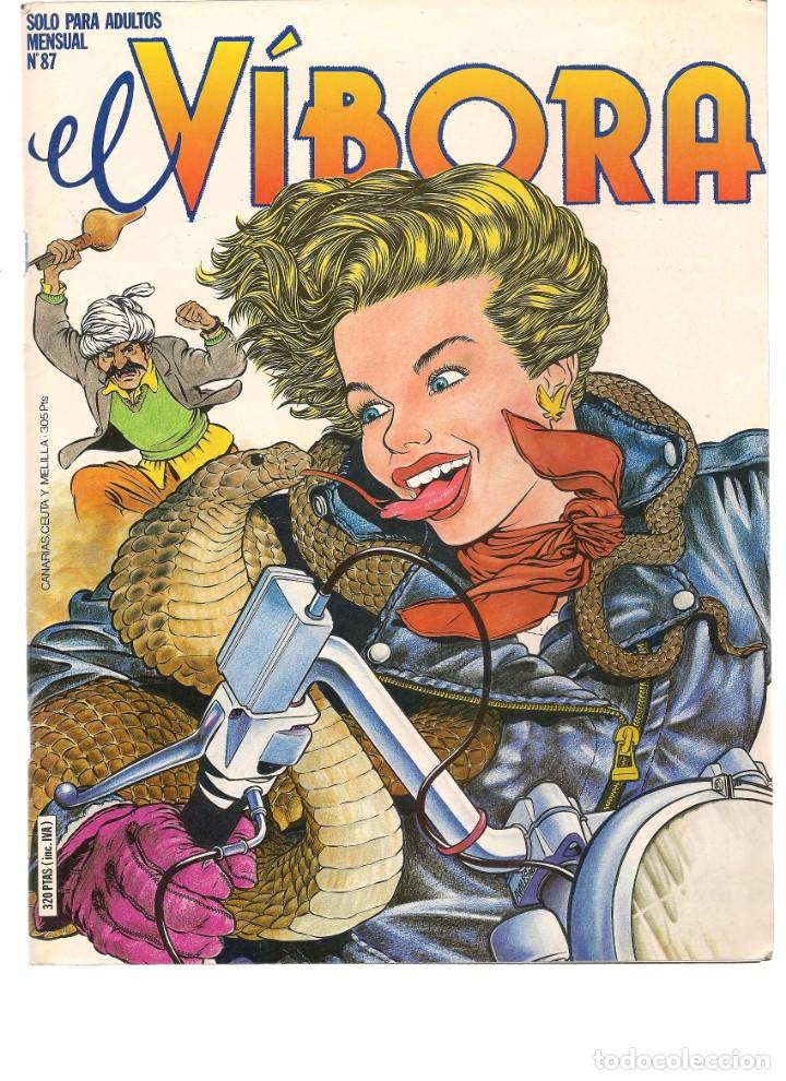 C&oacute;mics: EL V&Iacute;BORA. N&ordm; 87.  EDICIONES LA C&Uacute;PULA (ST/MG.A) - Foto 1