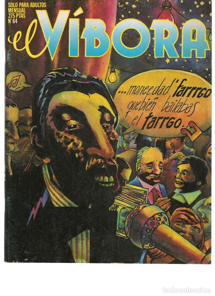 C&oacute;mics: EL V&Iacute;BORA. N&ordm; 64.  EDICIONES LA C&Uacute;PULA (ST/MG.A) - Foto 1