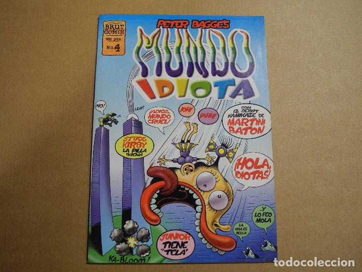 C&oacute;mics: Mundo Idiota n. 4 Brut Comic. Peter Bagges. - Foto 1