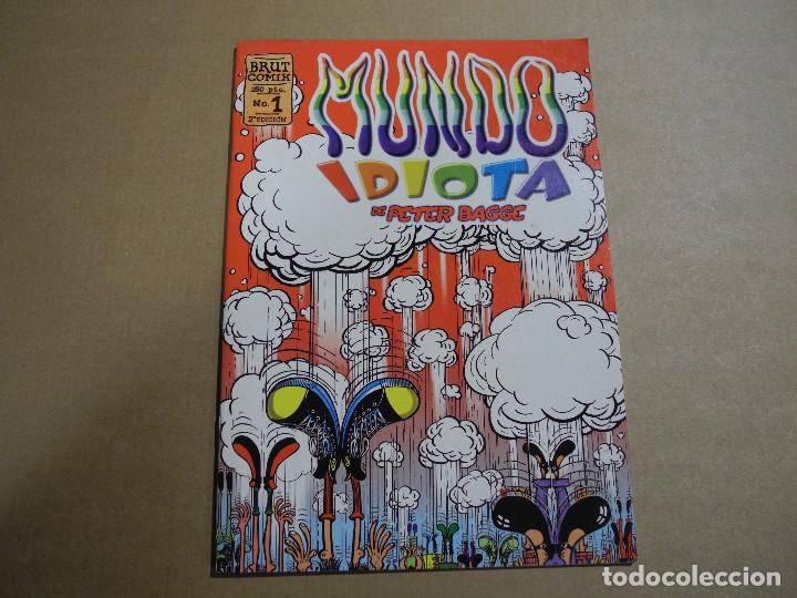 C&oacute;mics: Mundo Idiota n. 1 Brut Comic. Peter Bagges. - Foto 1