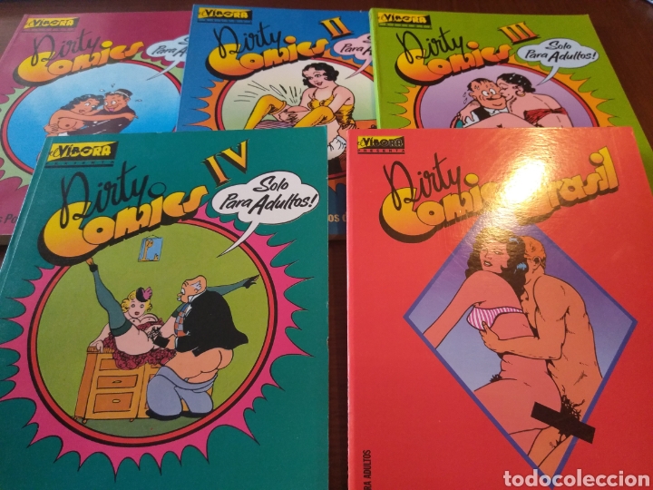 Dirty Comics completa 4 tomos más Dirty Comics del Brasil.