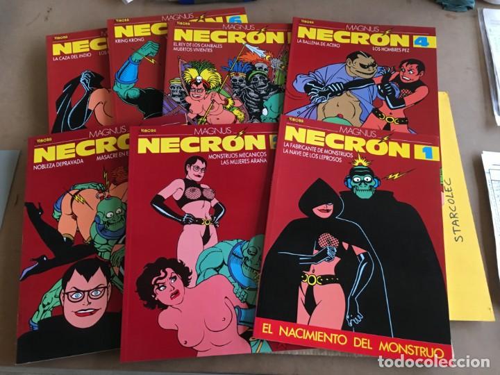 C&oacute;mics: NECRON EL VIBORA. 7 N&ordm;. A&Ntilde;O 1987. EDITORIAL LA CUPULA - Foto 1