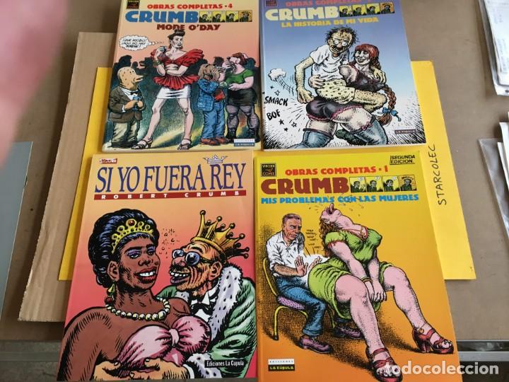C&oacute;mics: CRUM OBRAS COMPLETAS. 4 N&ordm;. A&Ntilde;O 1991. EDITORIAL LA CUPULA - Foto 1