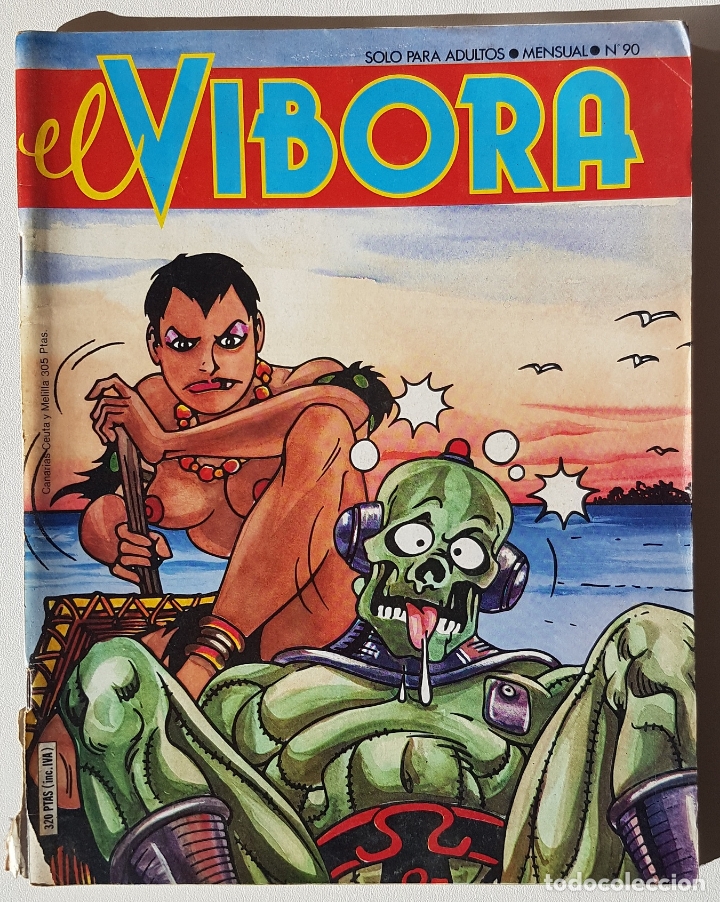 C&oacute;mics: El V&iacute;bora #90 (La C&uacute;pula, 1987) Revista - Foto 1