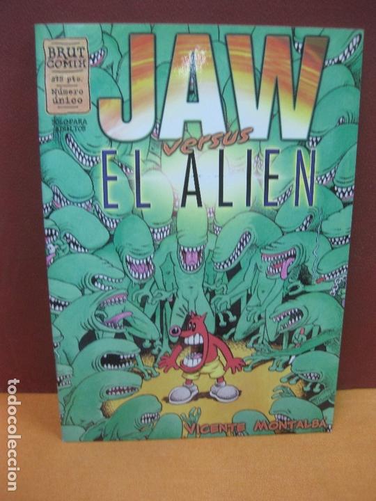 C&oacute;mics: BRUT COMIX. NUMERO UNICO. JAW. EL ALIEN. EDICIONES LA CUPULA. - Foto 1