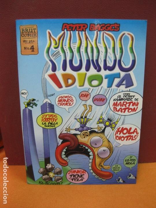 C&oacute;mics: BRUT COMIX. N&ordm; 4. PETER BAGGES. MUNDO IDIOTA.. EDICIONES LA CUPULA. - Foto 1