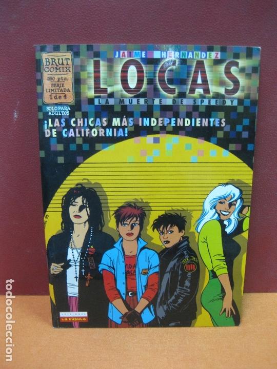 C&oacute;mics: BRUT COMIX. SERIE LIMITADA 1 DE 4. LOCAS. JAIME HERNANDEZ. EDICIONES LA CUPULA. - Foto 1