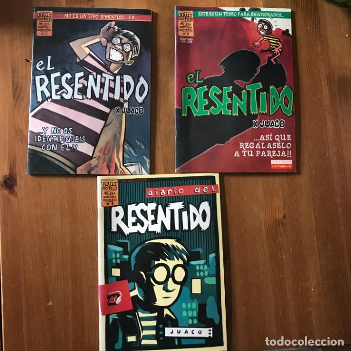 C&oacute;mics: EL RESENTIDO - JUACO - BRUT COMIX - N&Uacute;MEROS 1, 2 Y 4 - Foto 1