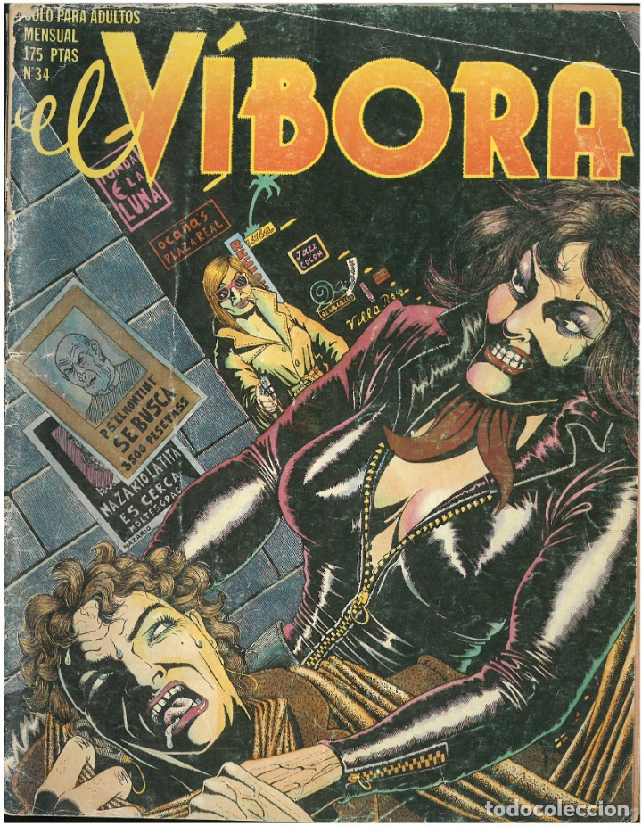 C&oacute;mics: EL VIBORA N&ordm; 34. EDICIONES LA C&Uacute;PULA. C-36. - Foto 1