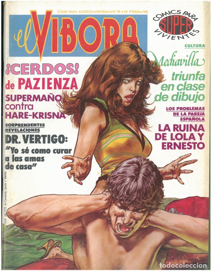 C&oacute;mics: EL VIBORA N&ordm; 108. EDICIONES LA C&Uacute;PULA. C-36. - Foto 1