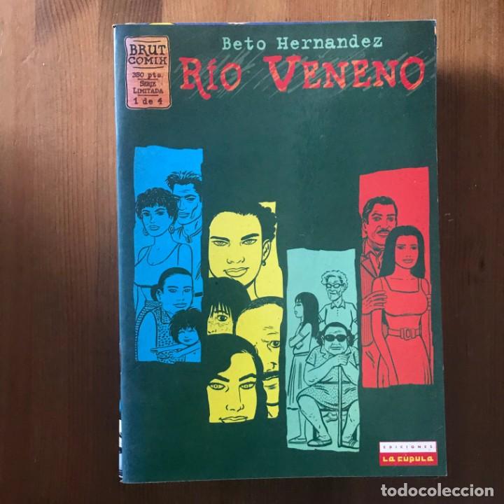 C&oacute;mics: BETO HERN&Aacute;NDEZ - R&Iacute;O VENENO N&ordm; 1 - BRUT COMIX LA C&Uacute;PULA 1996 - Foto 1