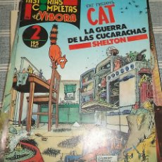 Cómics: HISTORIAS COMPLETAS EL VIBORA N.º 2 CAT LA GUERRA DE LAS CUCARACHAS SHELTON. Lote 169698072
