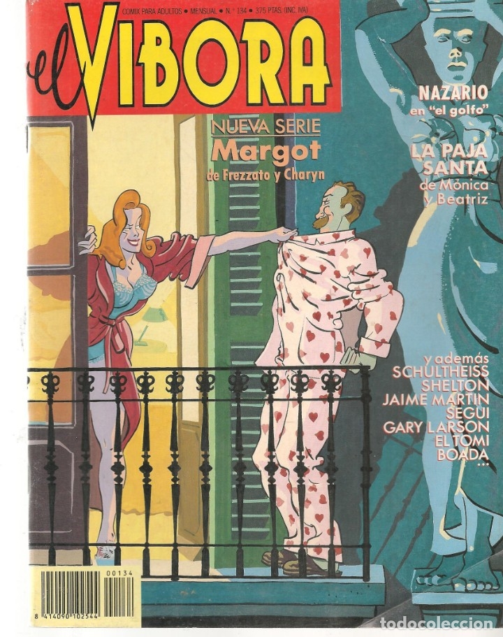 C&oacute;mics: EL V&Iacute;BORA. N&ordm; 134. EDICIONES LA C&Uacute;PULA. (ST/A3) - Foto 1