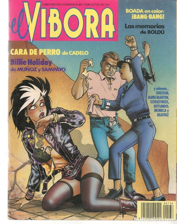 C&oacute;mics: EL V&Iacute;BORA. N&ordm; 136. EDICIONES LA C&Uacute;PULA. (ST/A3) - Foto 1