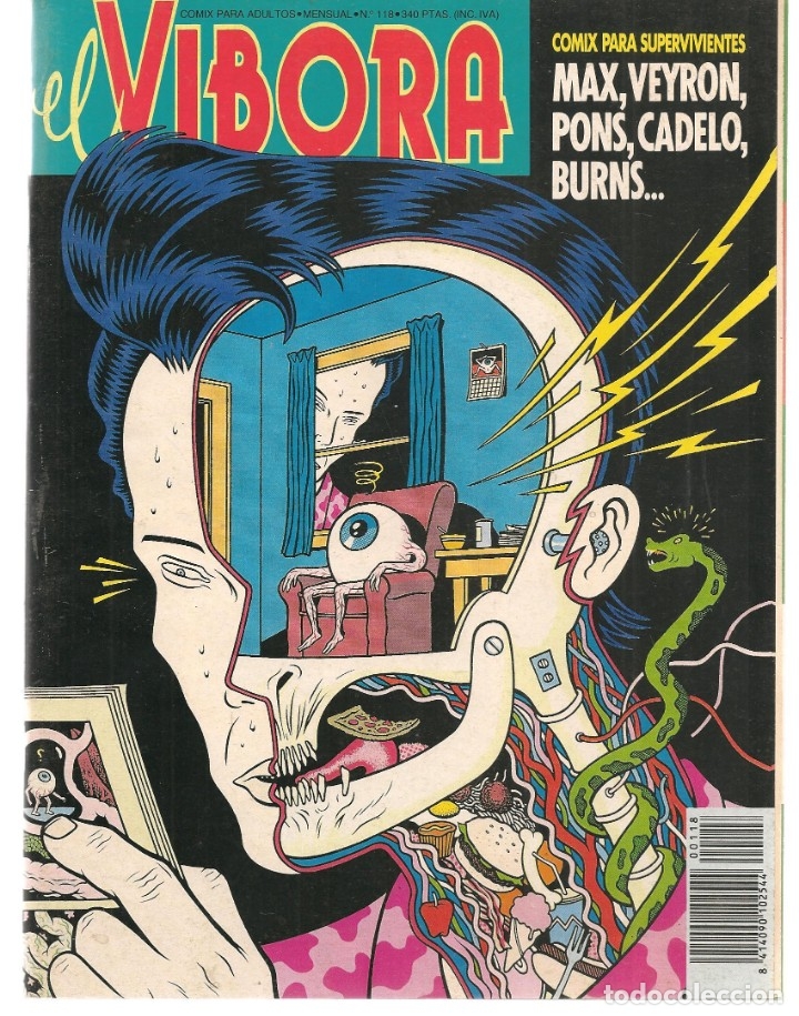 C&oacute;mics: EL V&Iacute;BORA. N&ordm; 118. EDICIONES LA C&Uacute;PULA (P/B10) - Foto 1