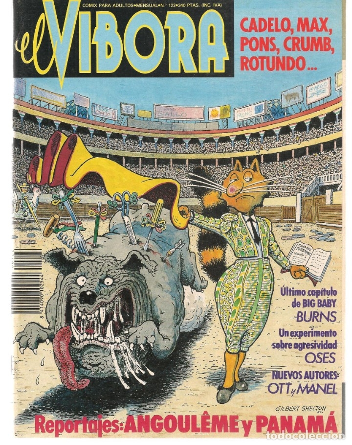 C&oacute;mics: EL V&Iacute;BORA. N&ordm; 122. EDICIONES LA C&Uacute;PULA (P/B10) - Foto 1