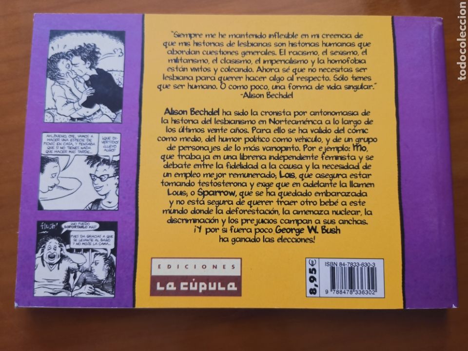 C&oacute;mics: COMIC UNAS BOLLO DE CUIDADO 2005 ALISON BECHDEL - Foto 3